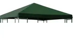 DEGAMO Pavillondach Dachplane Ersatzdach f&uuml;r Metall- und Alupavillon 3x3 Meter