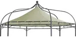 DEGAMO Pavillondach Pavillonplane Ersatzdach f&uuml;r Pavillon MODENA 6-eckig, Polyester