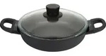 Ballarini AVOLA Servierpfanne mit Deckel 24 cm - Schwarz
