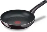 Tefal Resist Intense Pfanne 32 cm D52208, Rund, Allzweckpfanne, Schwarz, Rot, Titan,