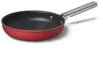 Smeg CKFF2401RDM, Rund, Allzweckpfanne, Schwarz, Rot, Edelstahl, PTFE, 250 &deg;C,