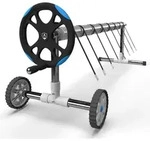 Arebos AR-HE-PA357, Silber, 57 mm, 13,5 kg