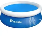 tectake&reg; Pool-Solarfolie rund und selbstschwimmend Durchmesser 381 cm