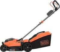 Black & Decker BCMW3318N, Schieberasenm&auml;her, 250 m&sup2;, 33 cm, 2,5 cm, 6,5 cm, 35 l