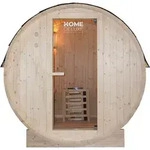 HOME DELUXE Outdoor Fasssauna LAHTI - M inkl. 3,6 kW Saunaofen & Zubeh&ouml;r, ideal f&uuml;r
