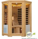 Artsauna Eck-Infrarotkabine Aalborg - Infrarotsauna f&uuml;r bis zu 2 Personen mit