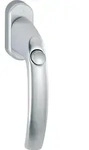 HOPPE Fenstergriff ATLANTA mit Druckknopf, Aluminium silber eloxiert
