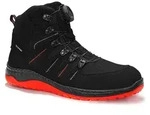 Sicherheitsstiefel MADDOX BOA&reg; black-red Mid ESD S3, Gr. 43 - Schwarz - 43