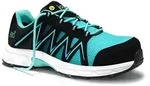 Sicherheitshalbschuh jo_SPEEDY black-aqua Low ESD S1P, Gr. 39 Jori 12131 -