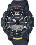 Casio ProTrek Schwarz PRT-B50-1ER Analog Herren Uhr - Schwarz