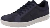 ECCO Byway Herren Sneaker dunkelblau Nubukleder - Gr&ouml;&szlig;e: 41