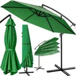 KINGSLEEVE&reg; Sonnenschirm UV Schutz 80+ &Oslash; 330 cm Gro&szlig; mit St&auml;nder Schutzh&uuml;lle