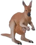 Papo K&auml;nguru Mit Baby, 3 Jahr(e), Wild animal kingdom, Braun, PVC - Braun