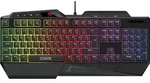 SCHWAIGER -GT108- Gaming Tastatur mit RGB Hintergrundbeleuchtung, Schwarz - Schwarz