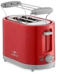 2-Scheiben Toaster mit Auftaufunktion Lentz - Rot