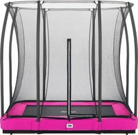 Salta 5401P, Salta Comfort Edition Ground Trampolin - 214x153cm - Rechteckig - Pink