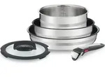 Tefal Ingenio by Jamie Oliver 5-teiliges Pfannen Set - Silber