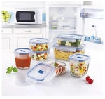 LUMINARC Pure Box Vorratsdose quadratisch, mit Deckel, Inhalt: 1,22 Liter -