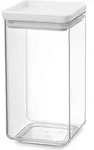 Brabantia Tasty+, 110 mm, 110 mm, 200 mm, 1 St&uuml;ck(e) - Transparent/Wei&szlig;