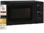Exquisit Mikrowelle WP 700 J17-3 sw | Unterbau | 700 W | Drehteller 25,5cm | Schwarz