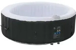 AREBOS Whirlpool aufblasbar | &Oslash;208cm | 6 Personen | 130 D&uuml;sen | 1000L | Abdeckung -