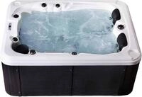 HOME DELUXE - Outdoor Whirlpool - Beach Pure - Ma&szlig;e: 210 x 155 x 83 cm - Inkl.