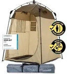 Where Tomorrow Pop Up Duschzelt - 155x155x220 cm - Braun - Braun