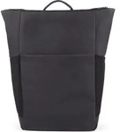 Salzen Rucksack Vertiplorer Leather Charcoal Black - Schwarz