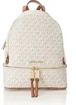 Michael Kors Damen Rhea Zip Rucksack, 12.7x31.8x24.1 Centimeters (W x H x L) - Beige