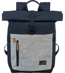 travelite Freizeitrucksack Rucksack mit Laptopfach Basic Rollup Backpack 35L Marine /