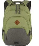 travelite Freizeitrucksack Rucksack mit Laptopfach Basic Melange Backpack 22L Green /