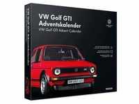 FRANZIS 55102 - VW Golf GTI Adventskalender rot, Metall Modellbausatz im...