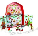Hape E3410 Adventskalender "Ponyhof - Weihnachten im Stall"