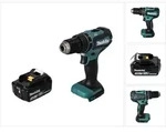 Makita DHP 485 F1 Akku Schlagbohrschrauber 18 V 50 Nm Brushless + 1x Akku 3,0...