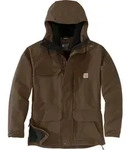 Carhartt Herren Jacke Super Dux Bonded Chore , Coffee - Braun, S - Bronze - S