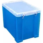 Really Useful Box Aufbewahrungsbox 19,0 l transparent, blau 39,5 x 25,5 x 29,0 cm -