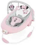 Bright Starts, Minnie Maus Rosy Skies vibrierende Babywippe Babyschaukel mit...