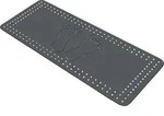 Kleine Wolke Wanneneinlage Foot Schiefer, 36 x 72 cm - Grau