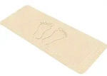 Kleine Wolke Wanneneinlage Foot" beige 36x72 cm" - Beige
