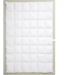Centa-Star Daueneinziehdecke 6X8 AMBIENTE Gr&ouml;sse 155 X 200 cm Farbe WEISS