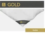 Spessarttraum Bettdecke Daunendecke Gold 240 x 220 cm Warm - Wei&szlig;