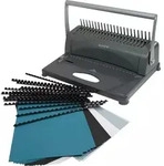 GENIE Spiralbindeger&auml;t inkl. Plastikbinder&uuml;cken-Set CB-850