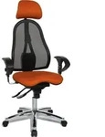 Topstar Sitness 45 AL.U2 chrom/Wolle orange - Orange/Schwarz/Silber