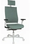 Topstar Sitness Life 80 weiss grau-gr&uuml;n ergonomischer B&uuml;rostuhl mit beweglicher