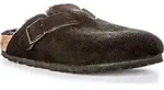 Birkenstock Boston Sherling Wildleder Clogs in Schwarz &ndash; 3,5 UK - 36 EU -...