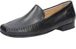 Sioux Campina schwarz Damen Mokassin in Schwarz, Gr&ouml;&szlig;e 8.5 - Schwarz - 42,5