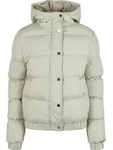 Urban Classics Winterjacke Damen Ladies Hooded Puffer Jacket mint S - Gr&uuml;n - S