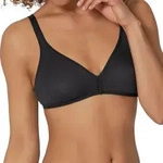 Triumph Eileen, Schwarz, Wirefree, Einfarbig, Weiblich, R&uuml;cken, A - Schwarz - A