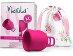 Merula Cup XL Menstruationstasse in Erdbeere (pink)
