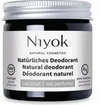 Niyok 2-in-1 anti-transpirante Deocreme "Kokos ohne Parfum" (40ml) Nat&uuml;rliches Deo